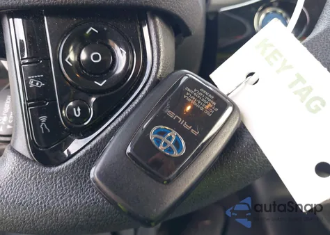 2021 Toyota Prius Le from USA, damaged, VIN JTDKAMFU1M3142837